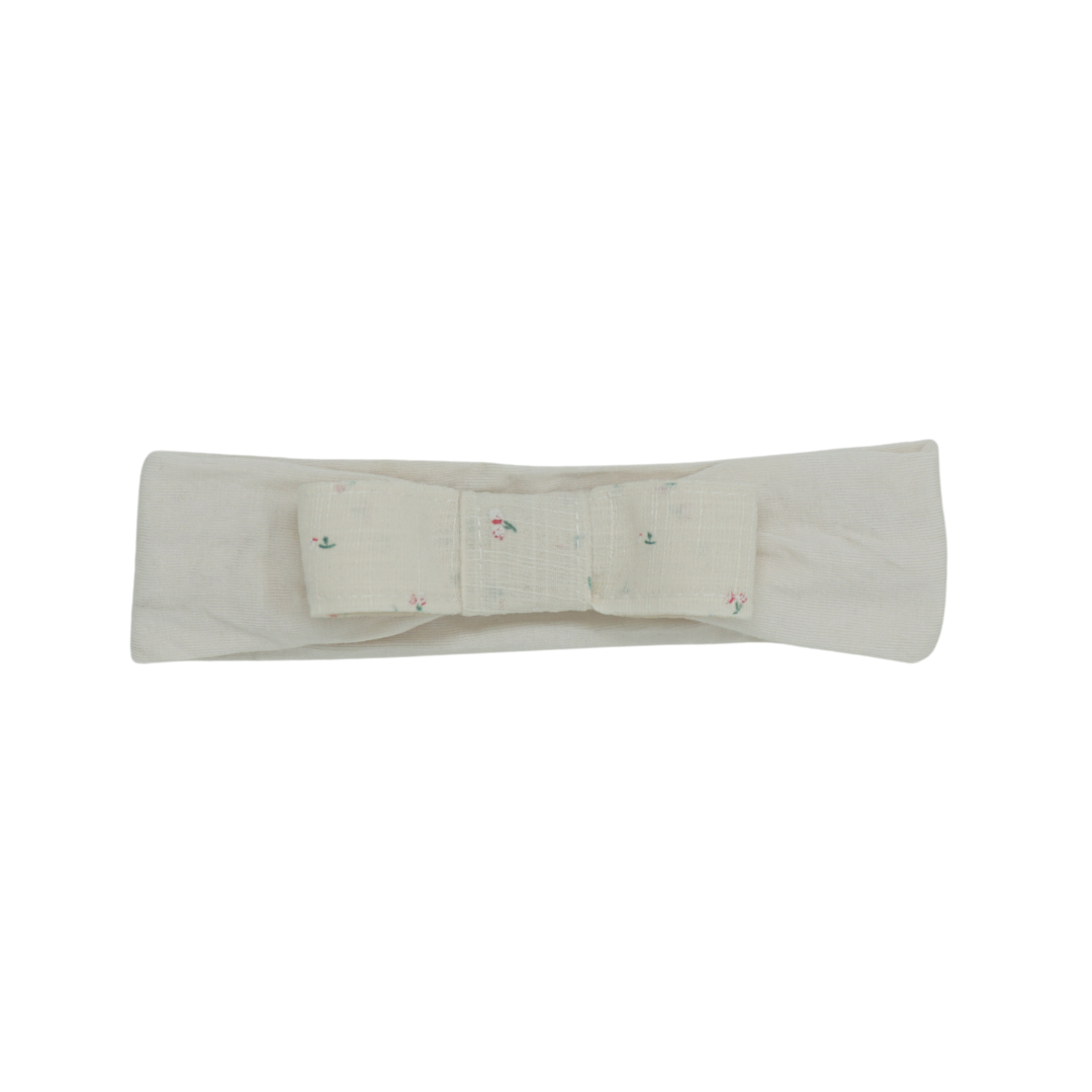 TFL-BBM BANDEAU FLORAL LINEN BABY MODAL BAND