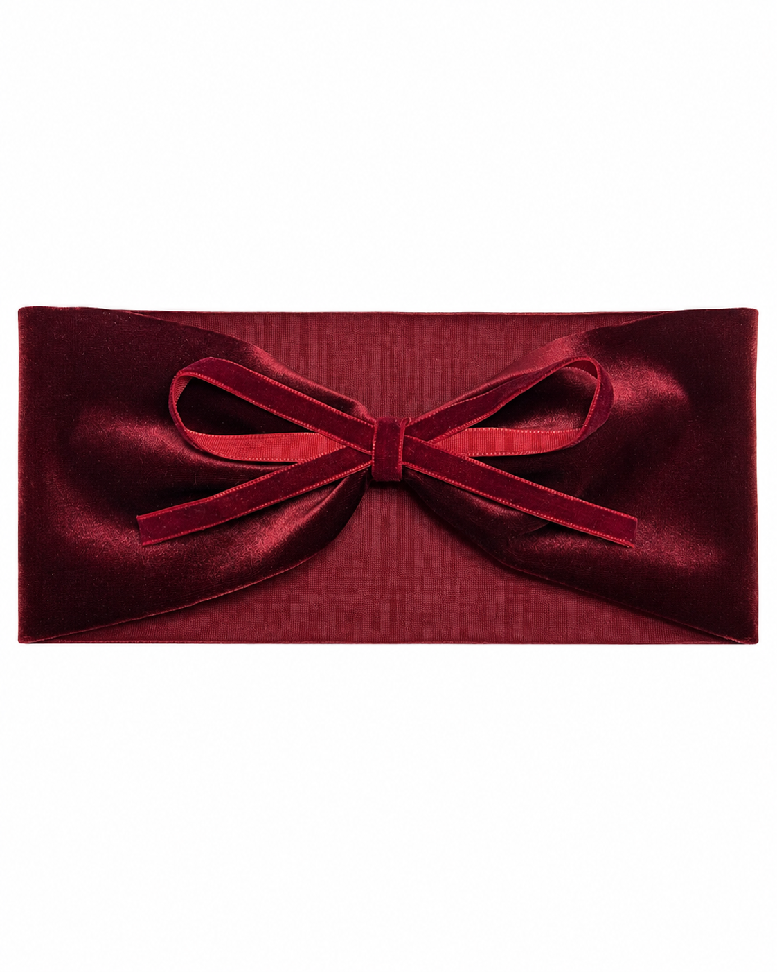 BANDEAU VELVET RIBBON BOW BABY BAND