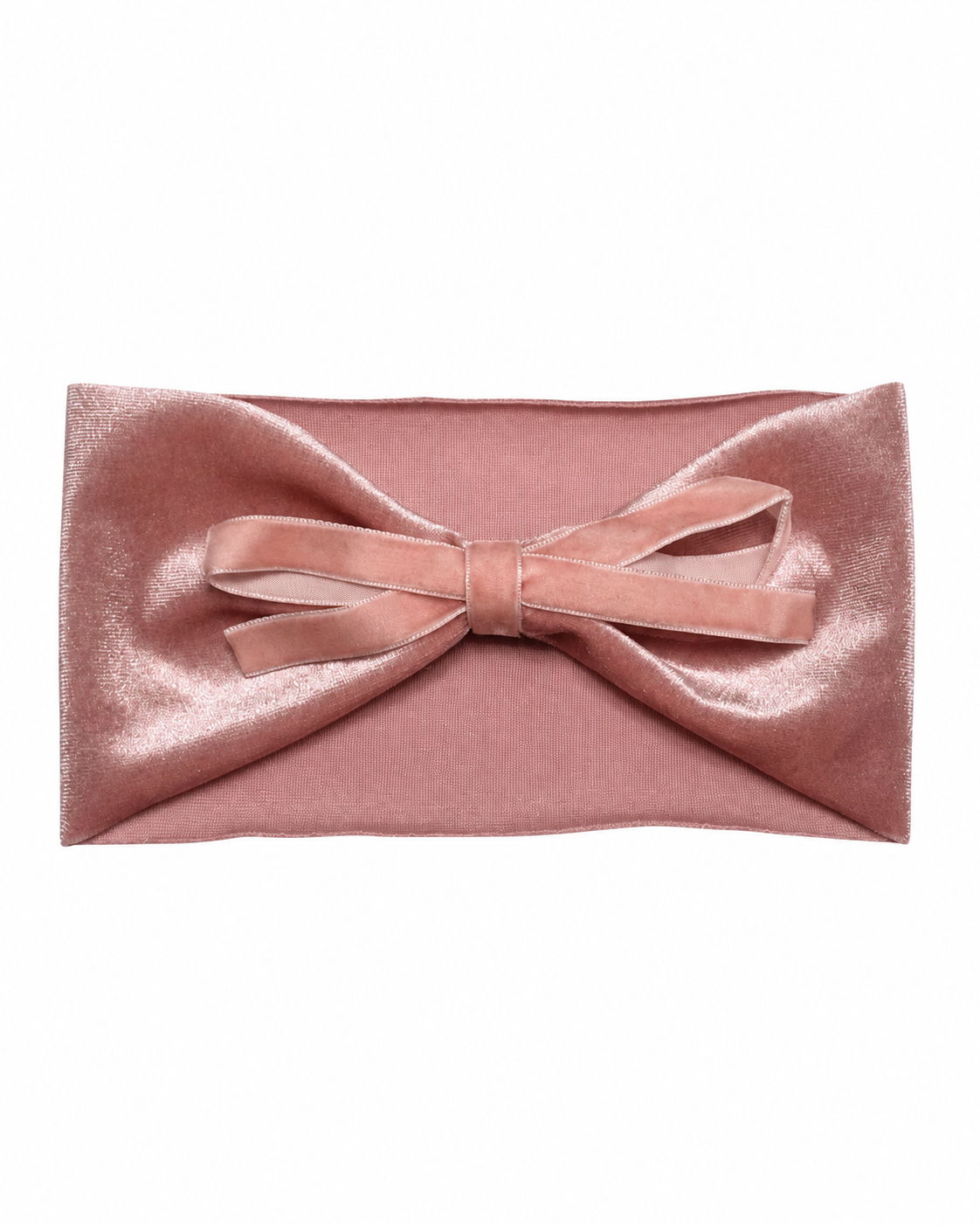 BANDEAU VELVET RIBBON BOW BABY BAND