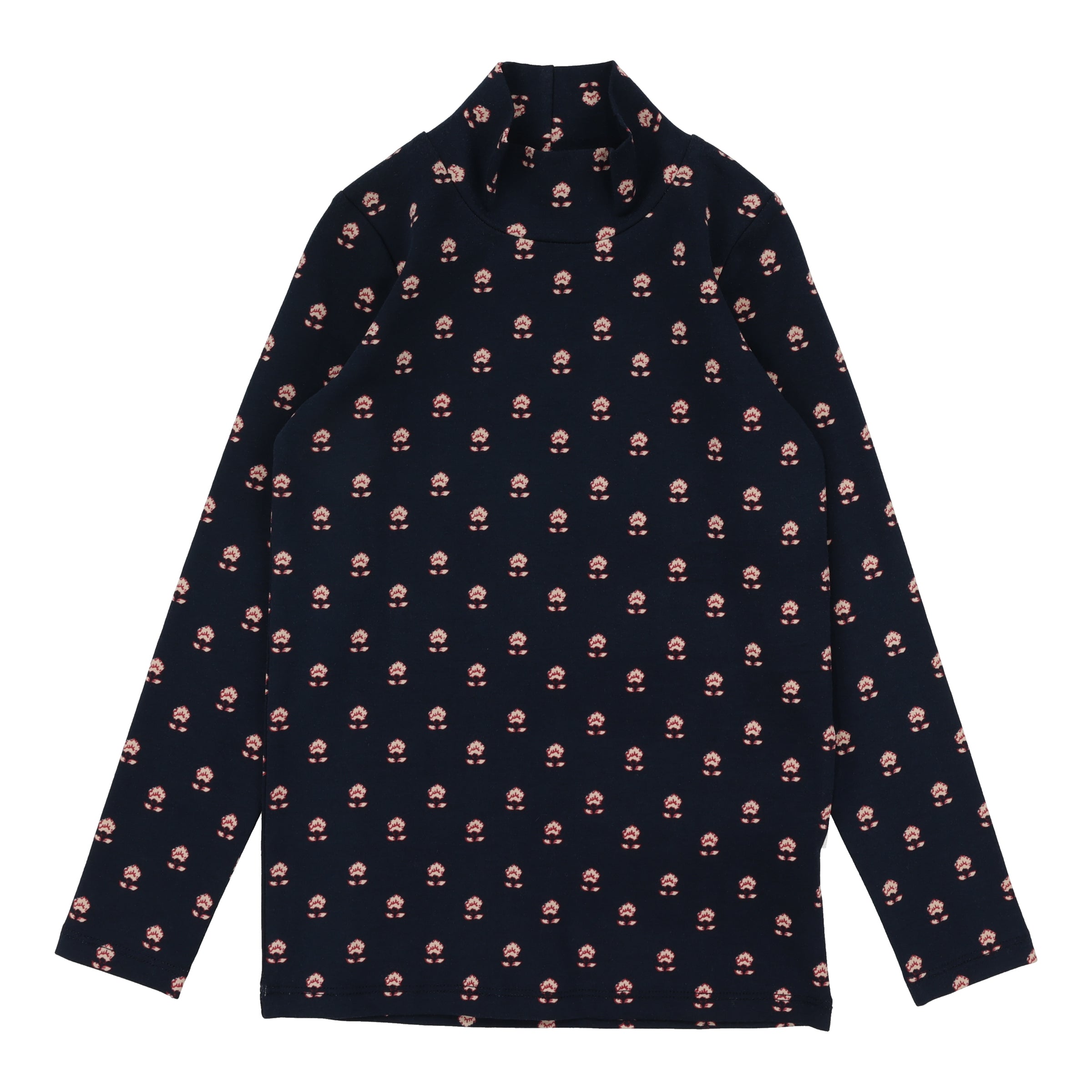 ANALOGIE VINTAGE FLORAL MOCKNECK