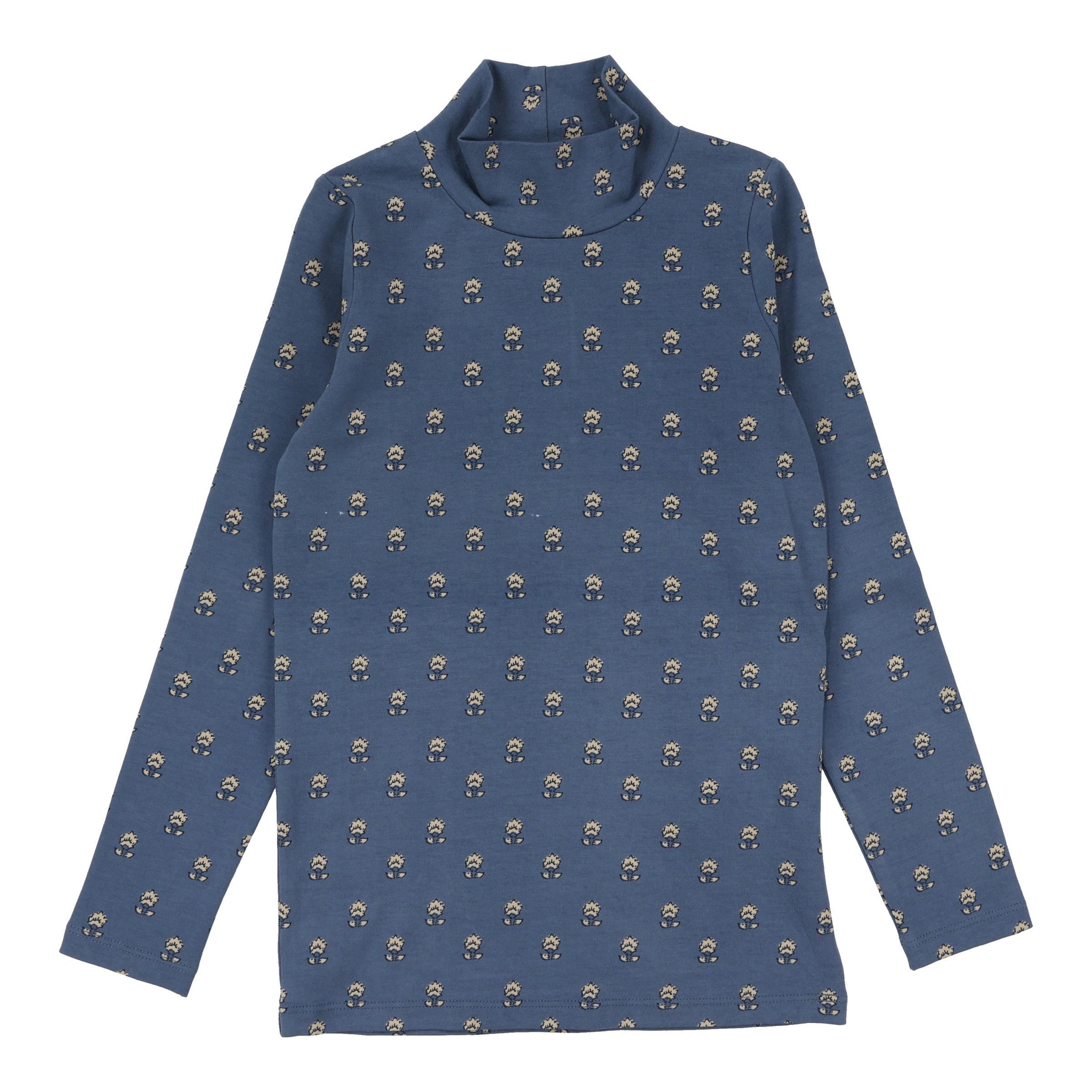 ANALOGIE VINTAGE FLORAL MOCKNECK