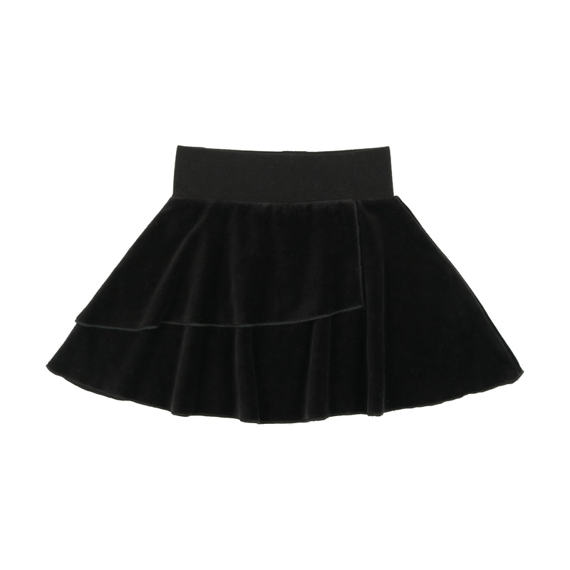 VLS ANALOGIE VELOUR LAYERED SKIRT