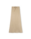 W-13268 SHIFT DRAW STRING WAIST SLIP SKIRT