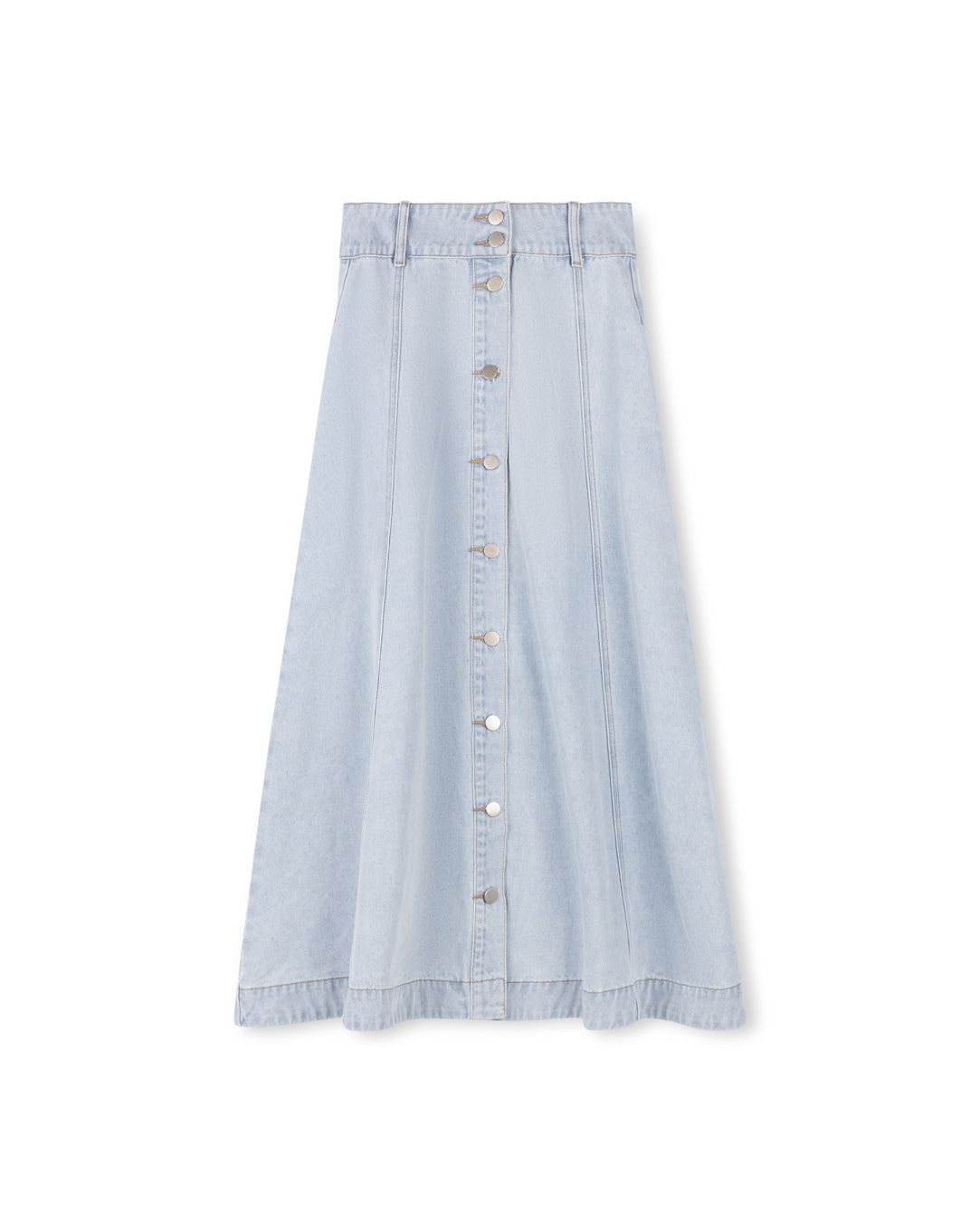 W-17749 SLATE A-LINE MAXI SKIRT