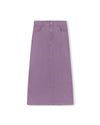 W-19828 STORY DENIM STRAIGHT MAXI SKIRT