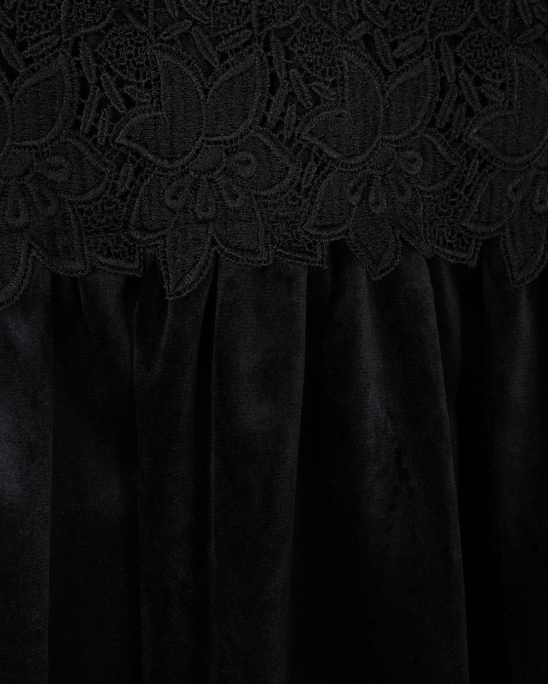 C-20275 PAPILLON LACE BABY DOLL FLAIR DRESS