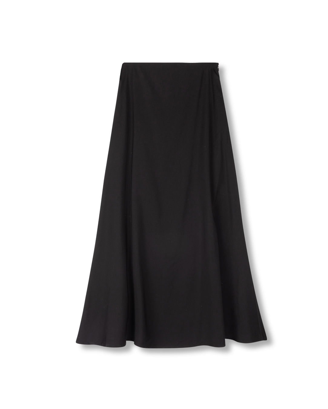 W-20376 SLATE CHIVE CUPRO SKIRT