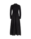 W-20427 PORTRAIT KNIT TAFFETA BUBBLE DRESS
