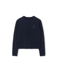 W-23229 STORY CREST CABLE KNIT SWEATER