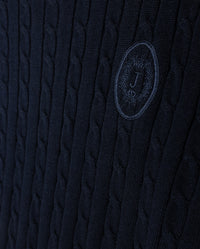 W-23229 STORY CREST CABLE KNIT SWEATER