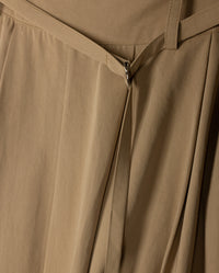 W-25561 MODELLE BELTED PLEAT SKIRT
