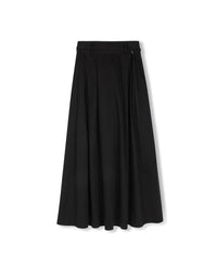 W-25561 MODELLE BELTED PLEAT SKIRT