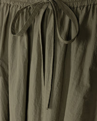 W-26535 SHIFT RAINCOAT CARGO MAXI SKIRT