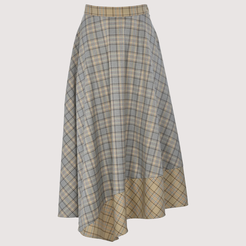 W-9562 BEIGE GARTH SKIRT