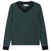 WB3CM8533TE THE NORWAY CLUB LADIES V NECK SWEATER