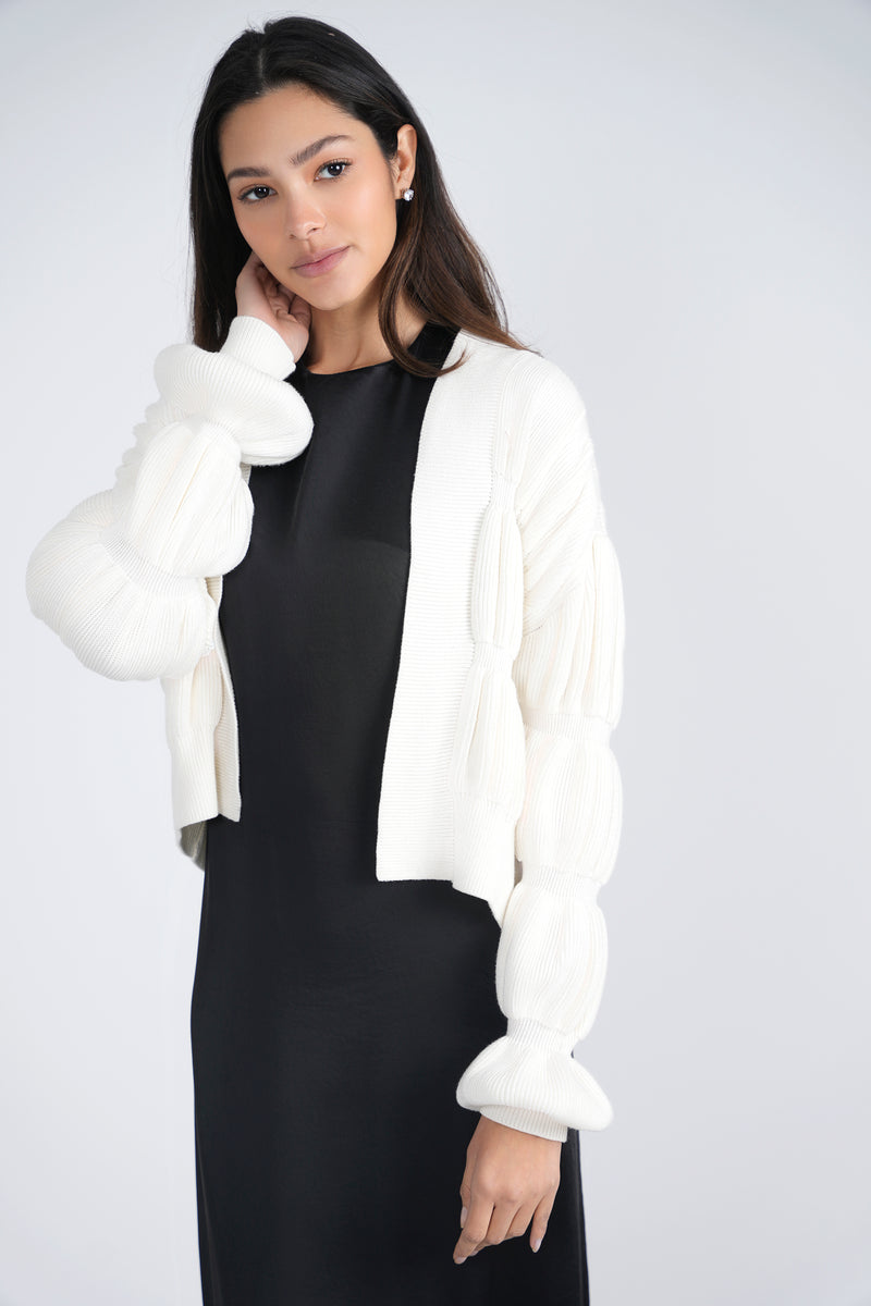 WB3CM8677TE MILAN ITALY RIBBED CARDIGAN