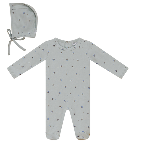 WB3CP4887 LITTLE FRAGILE BABY VELOUR 3PC SET