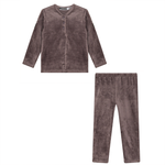 WB3CY2151E WHIPPED COCOA RIBBED VELOUR KIDS 2PC SET