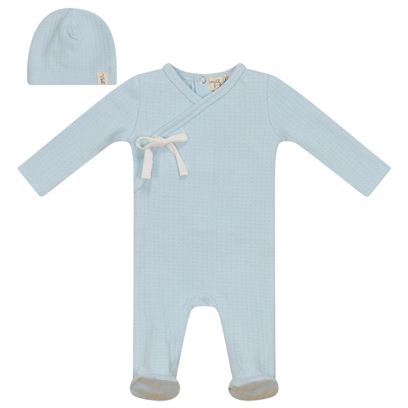 WB3CY2223 BEBE BELLA FAKE WRAP 2PC SET