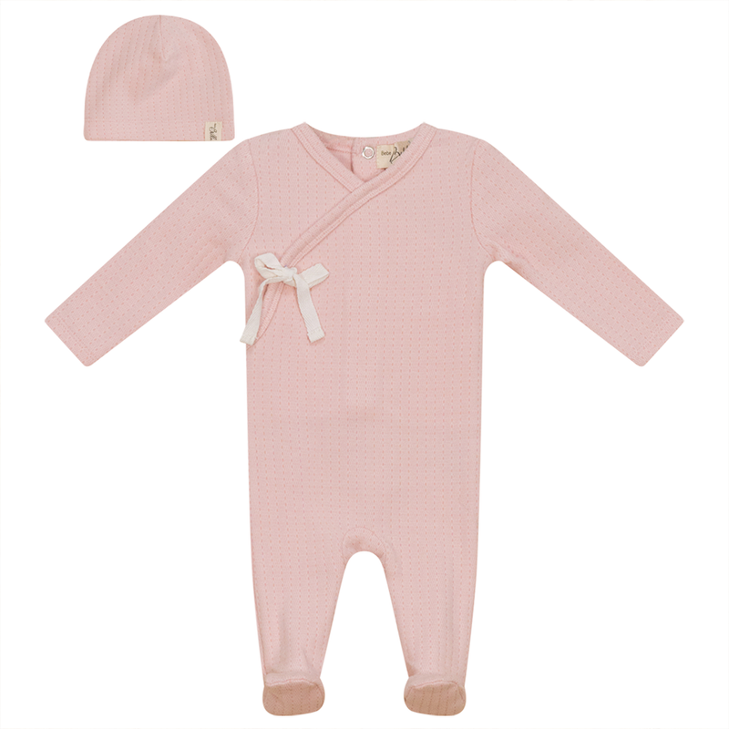 WB3CY2223 BEBE BELLA FAKE WRAP 2PC SET