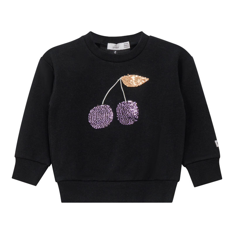 WB4CP7091 SO LOVED FLEECE GIRLS SWEATSHIRT