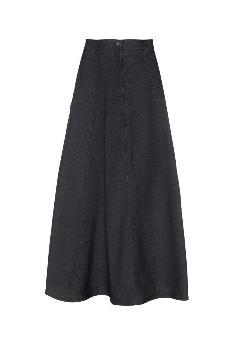 WB5CM1673SL FAVES CORDUROY MAXI ALINE SKIRT