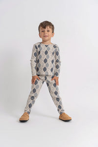 WB5CP7220E LOLA RIB PRINT LONG 2PC SET