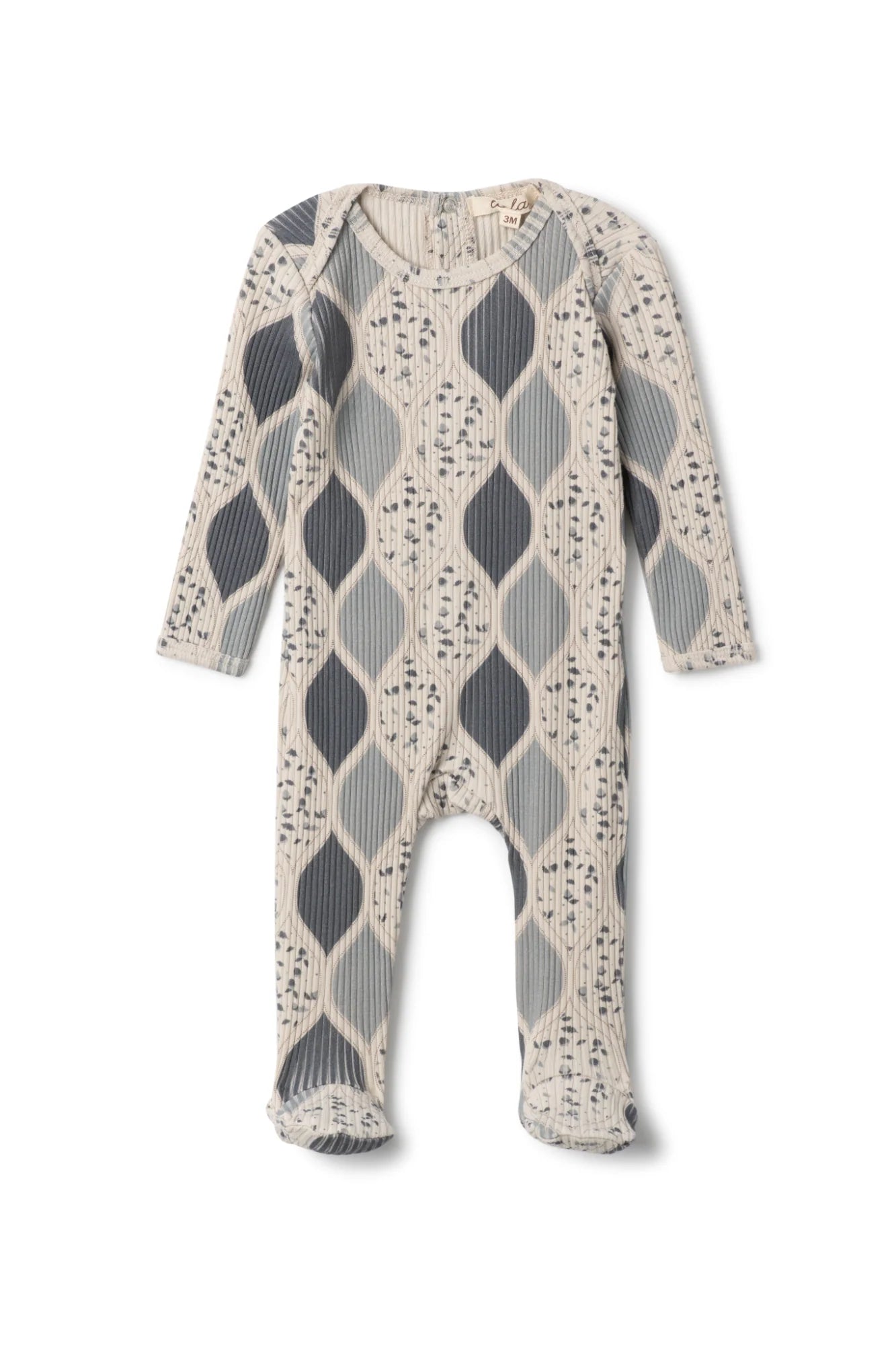 WB5CP7220R LOLA RIB PRINT FOOTIE