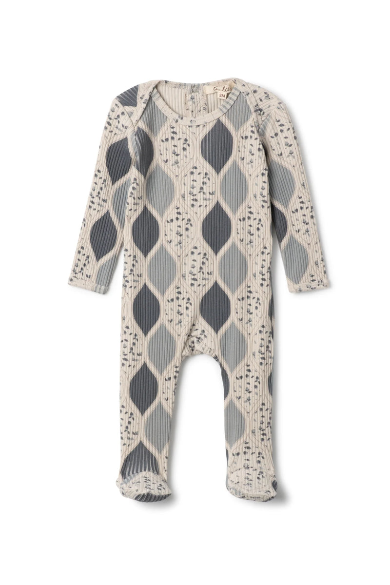 WB5CP7220R LOLA RIB PRINT FOOTIE