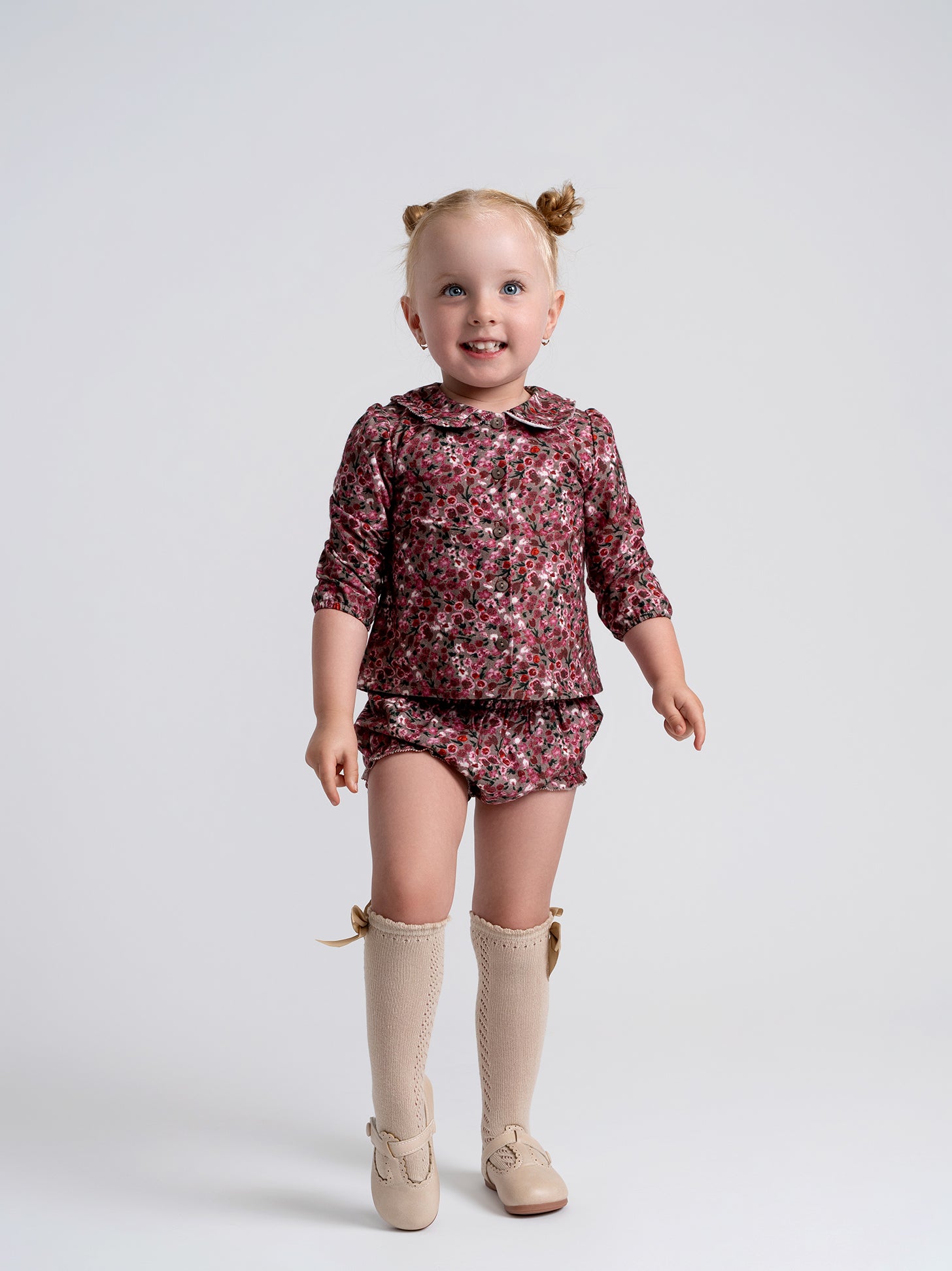 WB5CP7239E CLO FLORAL COLLAR BABY SET