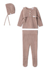 WB5CP7240E LITTLE FRAGILE KNIT BABY SET