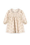 WB5CP7244D LOLA FLORAL CROCHET COLLAR DRESS