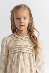 WB5CP7244D LOLA FLORAL CROCHET COLLAR DRESS
