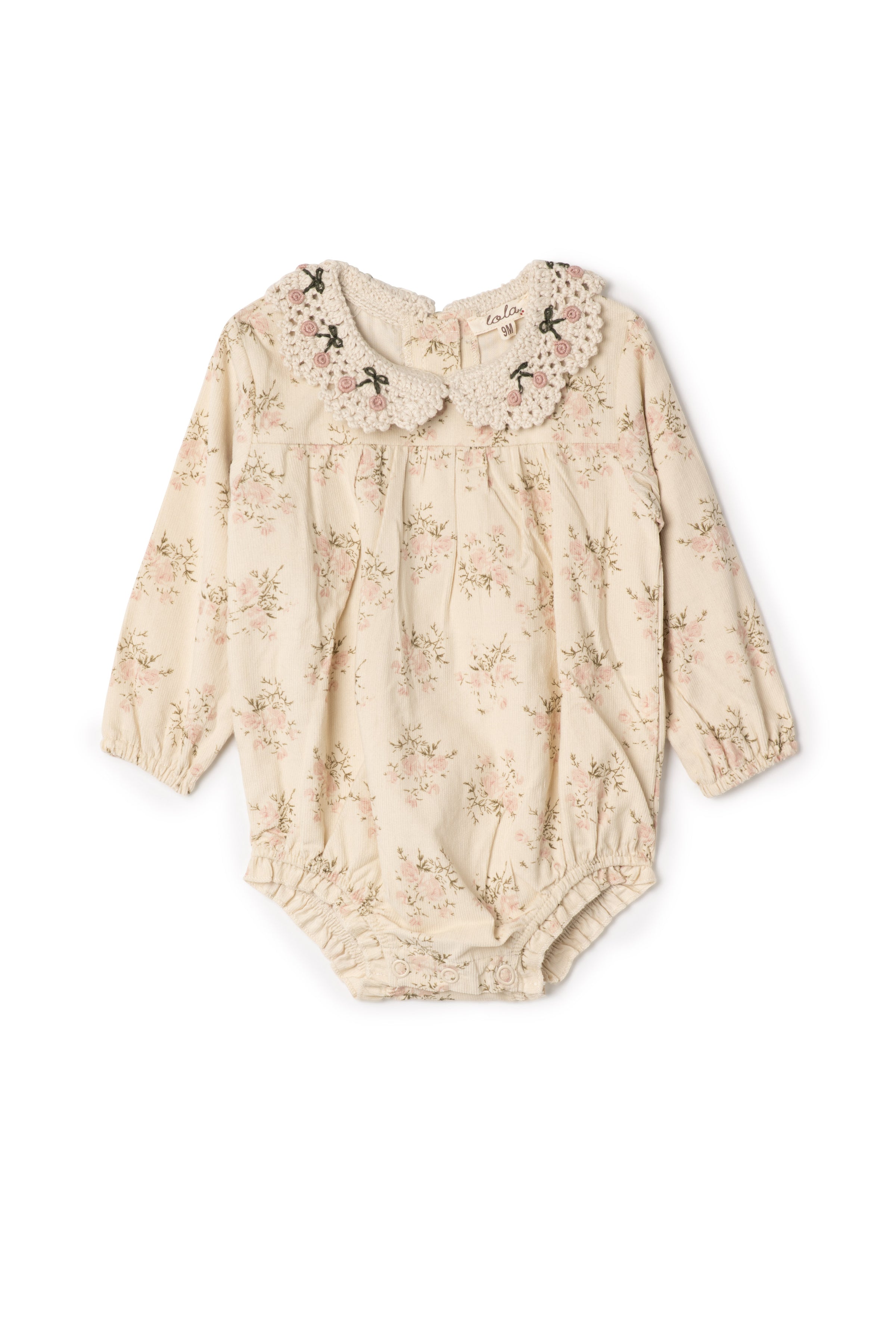 WB5CP7244O LOLA FLORAL CROCHET COLLAR BABY