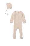 WB5CP7245 FRAGILE KNIT CABLE FRONT FOOTIE 3PC SET