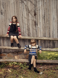 WB5CP7247T CHARLOTTE & GEORGE GIRLS KNIT TOP