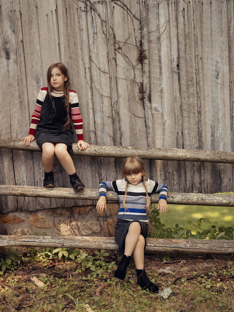 WB5CP7247T CHARLOTTE & GEORGE GIRLS KNIT TOP