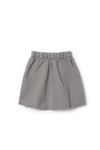 WB5CP7257S CHARLOTTE & GEORGE WOVEN DENIM SCALLOP SKIRT