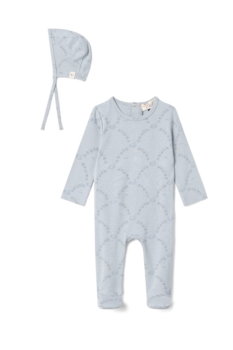 WB5CY2730B BEBE BELLA  FOOTIE 3PC SET