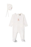 WB5CY2740 BEBE BELLA BEAR EMBROIDERY MODAL STRETCHIE 3PC SET