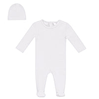 WB5CY2762 BEBE BELLA PUFF PRINT FOOTIE 3PC SET