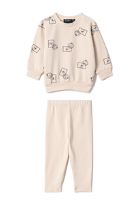 WB5CY2805E PUDDLES STAMP PRINT 2PC SET