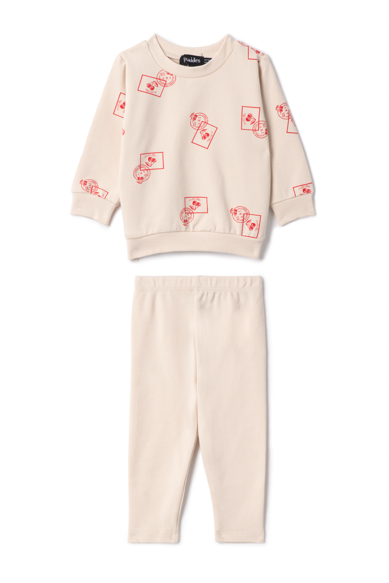 WB5CY2805E PUDDLES STAMP PRINT 2PC SET
