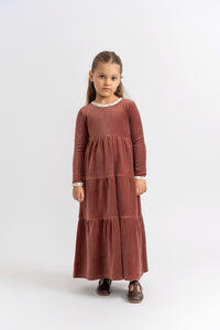 WB5CY2815R SEAL VELOUR FLORAL PRINT ROBE