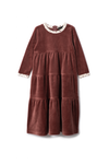 WB5CY2815R SEAL VELOUR FLORAL PRINT ROBE