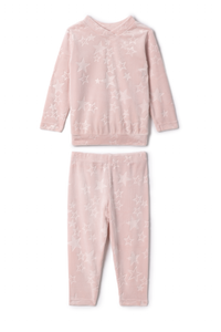 WB5CY2837E WHIPPED COCOA EMBOSSED STARS 2PC SET