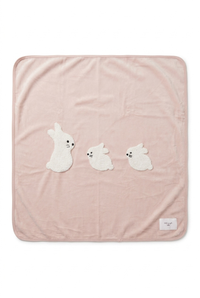 WB6CP7424B LITTLE FRAGILE BUNNIES 3PC FOOTIE SET