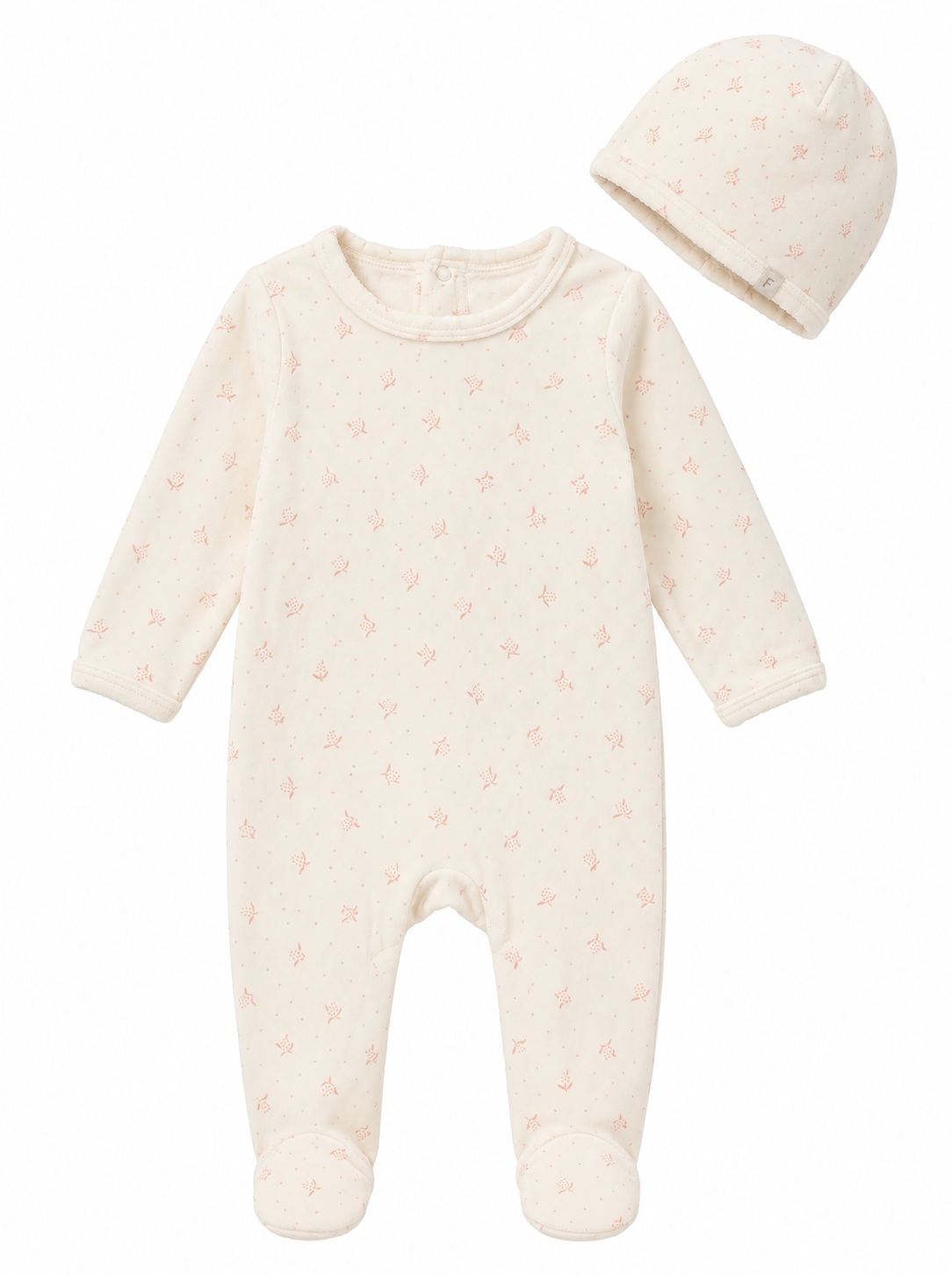 WB6CP7443V FRAGILE VELOUR FOOTIE 3PC SET