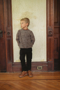 WB6CP7458 CLO GILS KNIT SWEATER W/ MOCKNECK