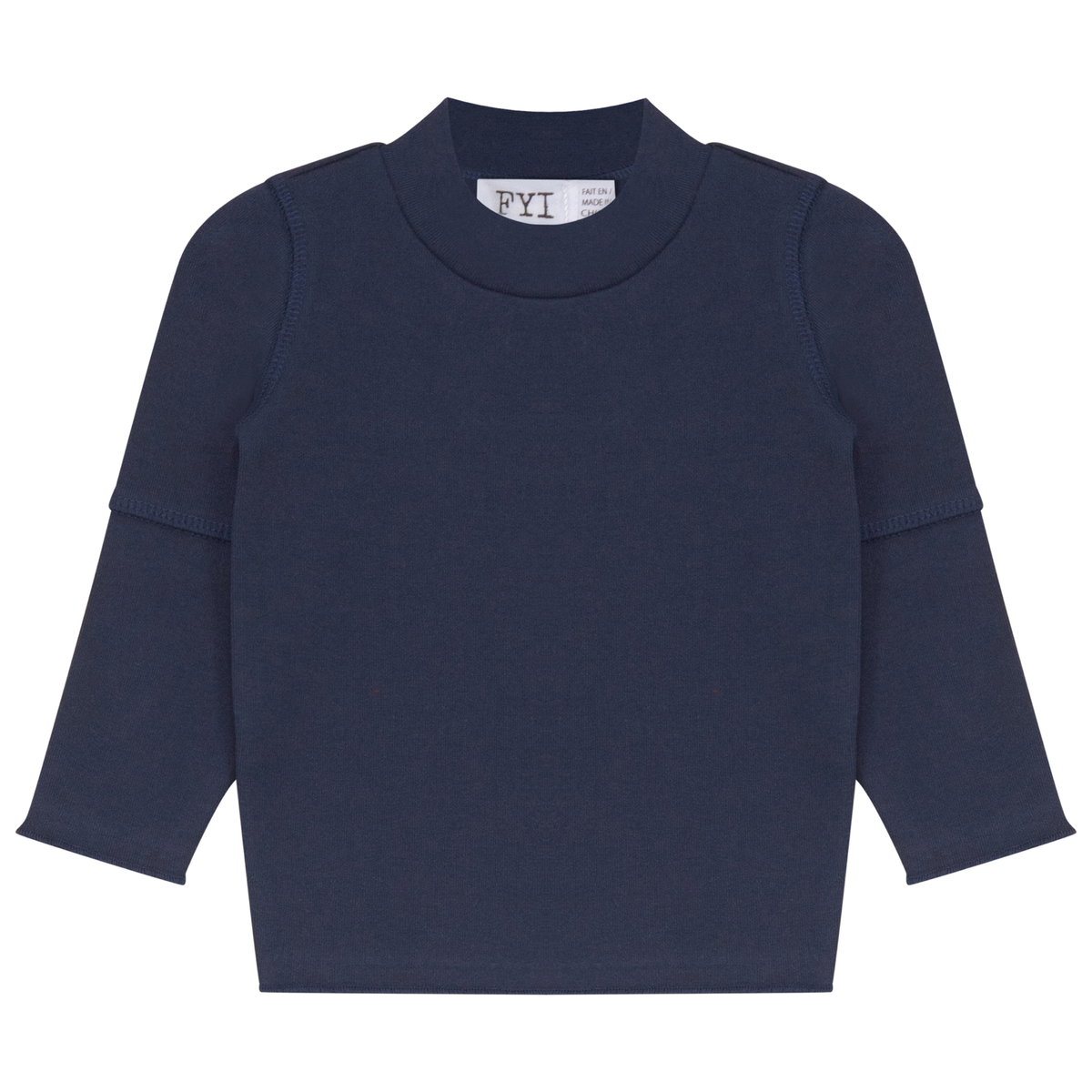 WB6CP7439J / 7518 FYI JUMPER + MOCK NECK